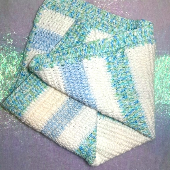 ADD ON ONLY Sr Handmade crochet baby lap blanket afghan PRICE FIRM NO DISCOUNTS! - Picture 11 of 15